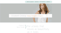 Desktop Screenshot of elizabethordway.com